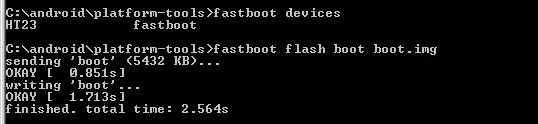fastboot flash boot.img